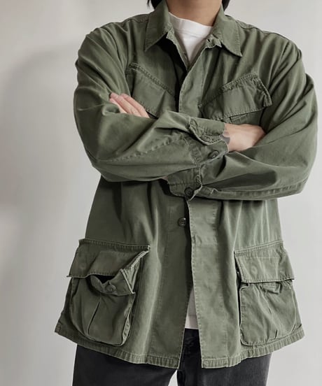 【USED】  70's Combat Tropical Jacket / 220416-015