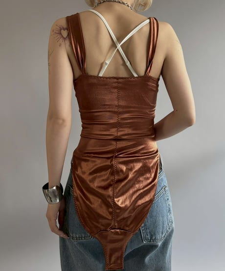 【USED】 Camisole Leotard Top  /260622-008