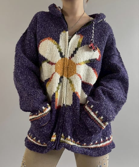 【USED】 Vintage Ecuador Knit/ 260104-014