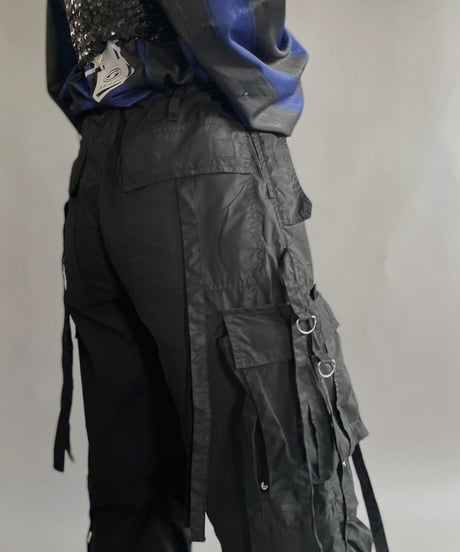 【USED】  Techino Pants Black / 221001-025