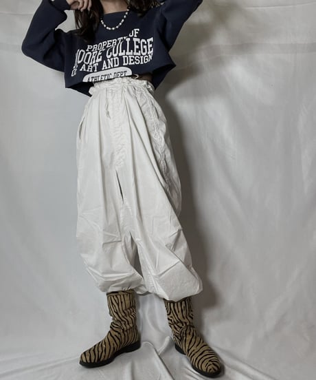 【USED】   Cut off Sweat MOORE CLOLLGE /211020-032