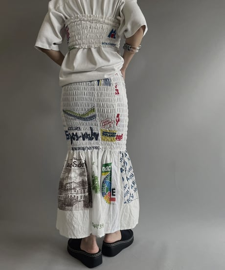 【RE;CIRCLE】RE Eco-Friendly Bag Shirring Tube Top / 230622-022