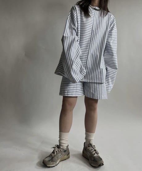 【RE;CIRCLE】 RE Netherlands Sheets Border Switch Top / 220423-002