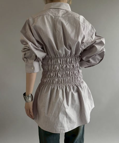 【RE;CIRCLE】 RE Shirring Shirt / 260504-006
