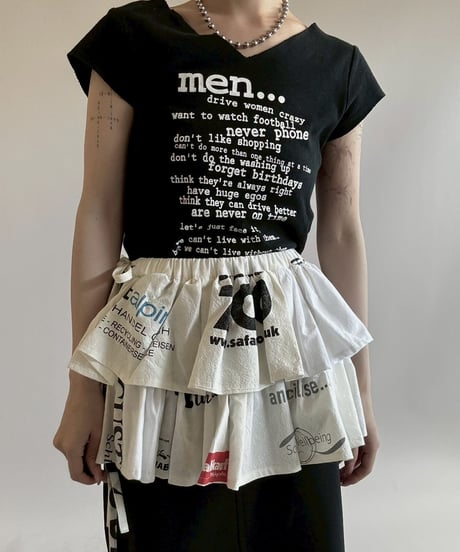 【RE;CIRCLE】 Re Eco Bag Maki Skirt /  250626-011