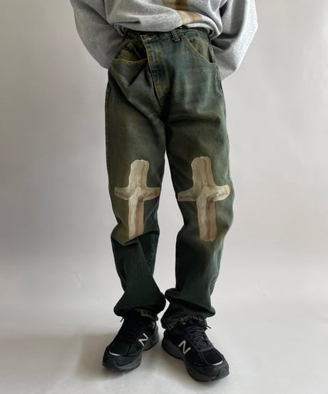 【USED】 END IS NEAR Rustler Denim Pants  / 241012-002