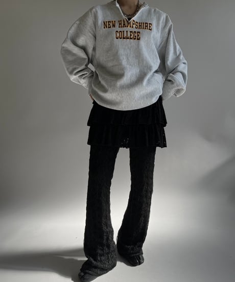【USED】 80s Champion Reverse Weave Sweat Top NEW HAMPSHIRE COLLEGE /250111-014