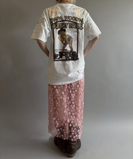 【USED】 98's FRUIT OF THE LOOM Memorial T-Shirt / 260523-026