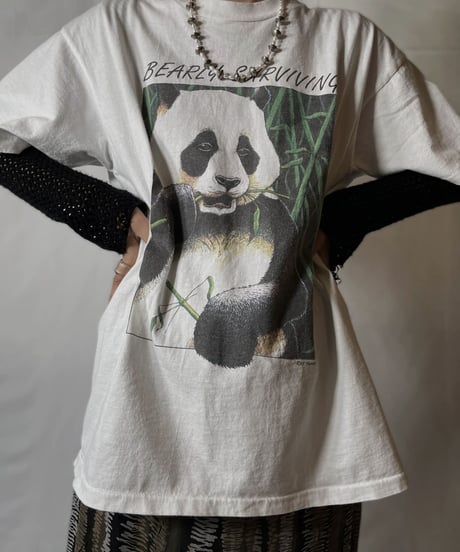 【USED】  S/S T-shirt BEARLY SURVIVING/20210819-002