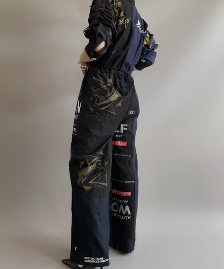 【RE;CIRCLE】RE Eco-Friendly Bag Jump Suit Black/ 230828-029