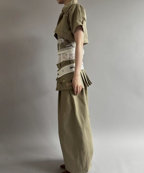 【Chinatsu Aoyama】 RE Apron / 260702-006