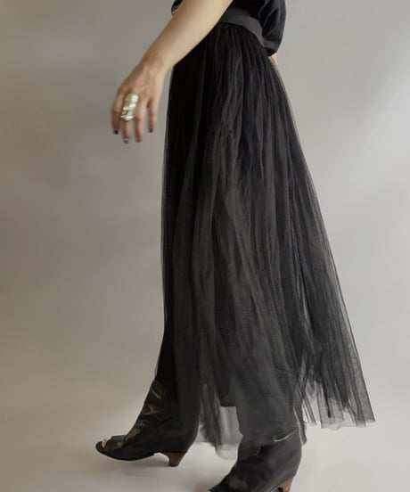 【USED】Mesh Long SKirt/ 230819-027