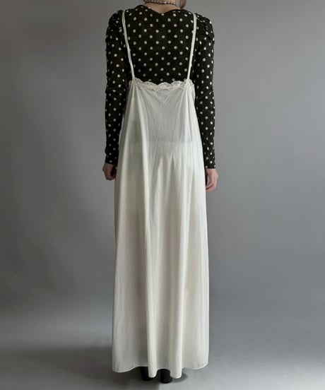 【USED】 Lingerie Long Camisole One-Piece /251129-005