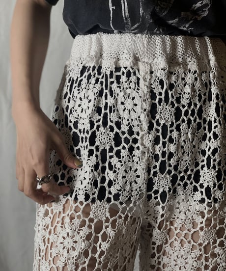 【RE;CIRCLE】 RE Lace Pants③/ 210714-003