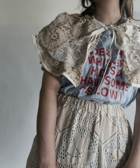 【RE;CIRCLE】 RE Crochet Lace Detachable Collar / 220623-034