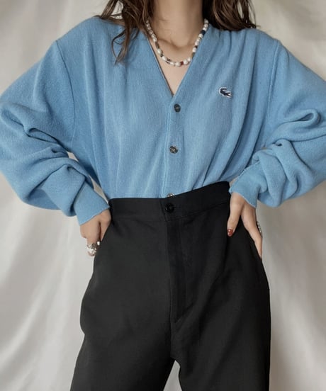 【USED】   LACOSTE Knit Cardigan⑩/211126-018