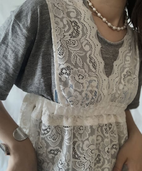 【RE;CIRCLE】 RE Lace N/S One-piece②/210611-026