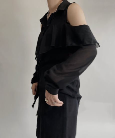 【USED】 See-through Shirt / 220709-009