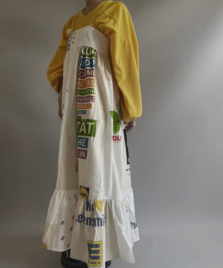 【RE;CIRCLE】RE Eco-Friendly Bag Camisole Long One-piece / 230727-004