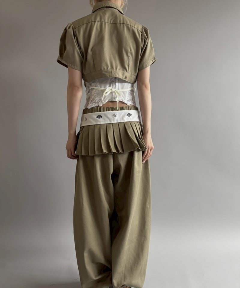 Chinatsu Aoyama】 RE Makers Shirt Khaki / 26070