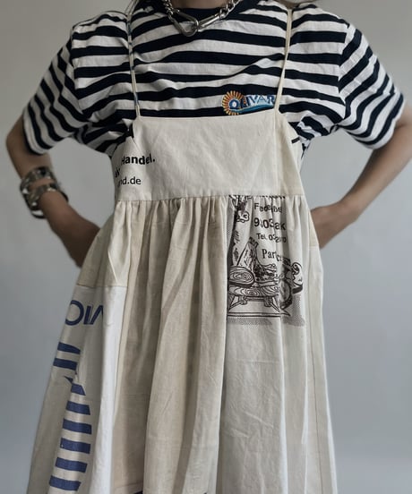 【RE;CIRCLE】 RE Eco-Friendly Bag Camisole One-piece / 220707-013