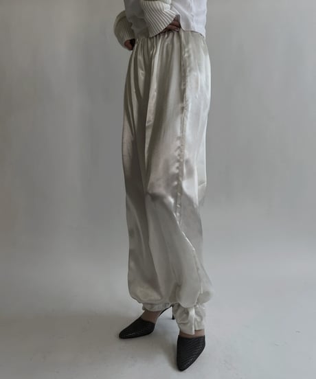 【USED】 Satin Easy Pants / 220514-007