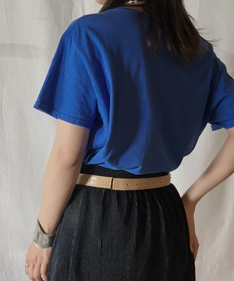 【USED】S/S T-shirt Flower①/210604-024