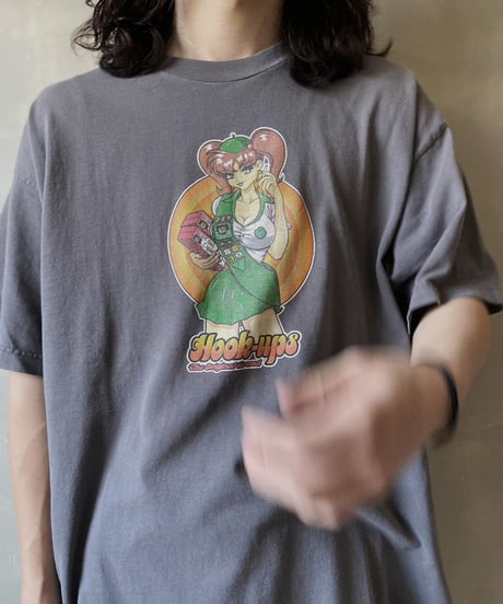 【USED】 Made in USA HOOK-UPS T-Shirt / 230731-016