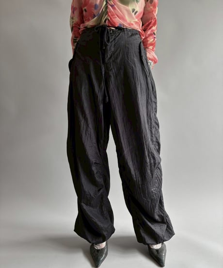 【USED】  Design nylon Pants / 250920-028