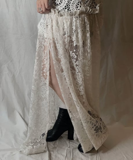 【RE;CIRCLE】 RE Lace N/S One-piece①/210714-005