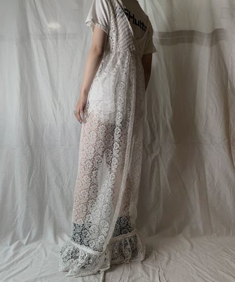 【RE;CIRCLE】 RE Lace N/S One-piece④/210714-008