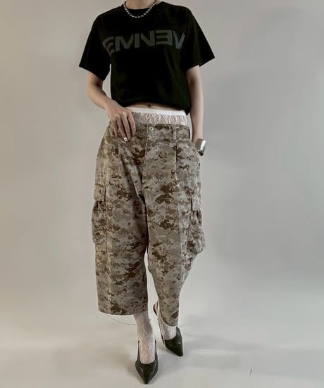 【USED】 Cutoff Military Shorts / 250621-011