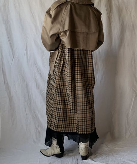 【RE;CIRCLE】 Remake Trench Coat /210318-005