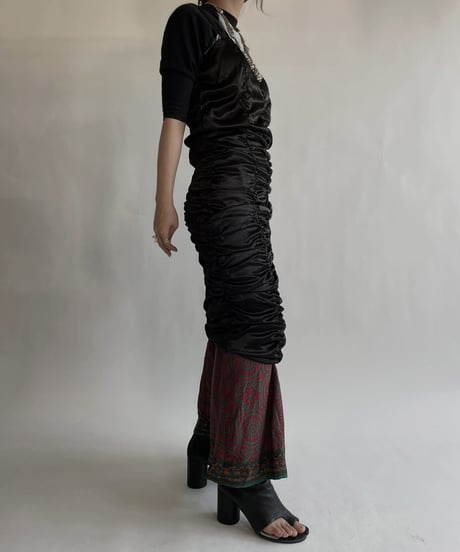 【USED】 Ethnic Printed Camisole One-piece / 220528-016