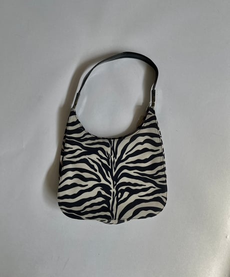 【USED】 INC Zebra Patterned Hand Bag/ 241007-015