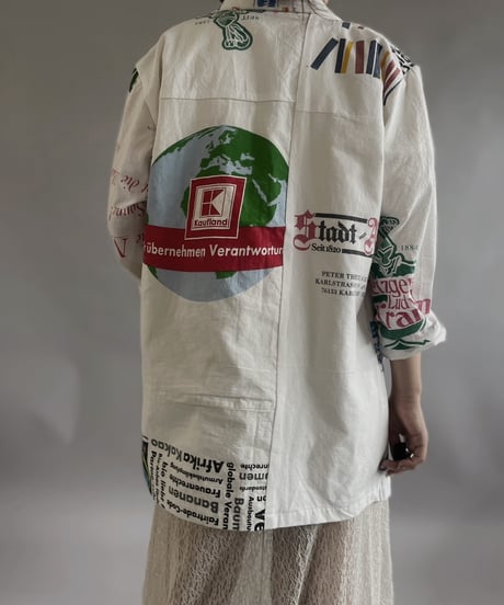【RE;CIRCLE】RE Eco-Fri0endly Bag Double Jacket / 240516-013