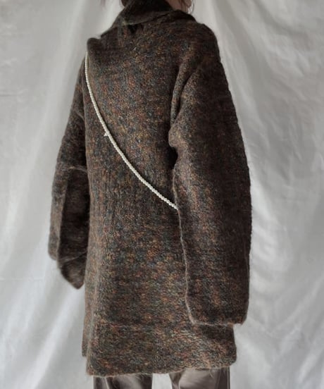 【USED】    Mohair Knit Top④/211216-005