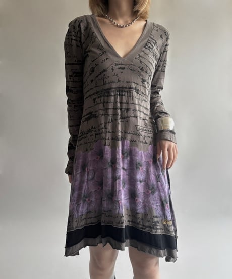 【USED】 Desigual.  L/S design One-Piece  /250906-020