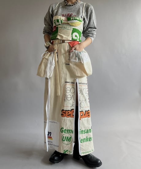 【RE;CIRCLE】RE Eco-Friendly Bag Belt Bag Skirt  / 240905-035