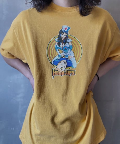 【USED】 Made in USA HOOK-UPS T-Shirt / 230731-017
