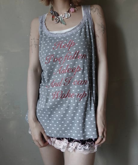 【RE;CIRCLE】 Re Embroidered Camisole Top  /  250724-007