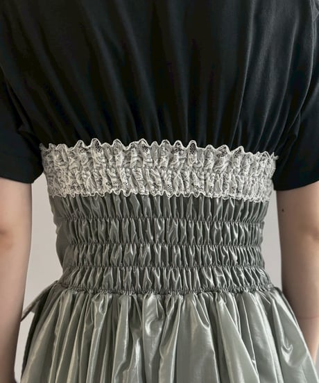 【RE;CIRCLE】 RE Parachute Layered One-Piece/ 260618-002