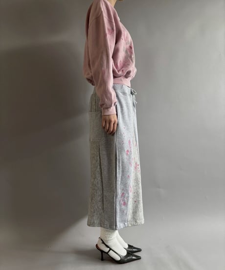 【USED】 Paint Short Sweat / 250925-004