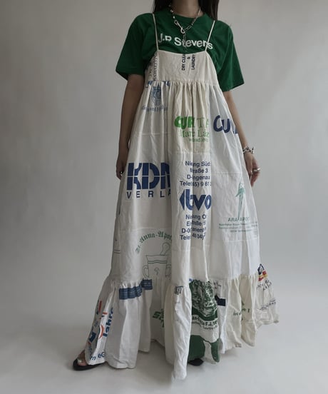 【RE;CIRCLE】 RE Eco-Friendly Bag Camisole One-piece / 220804-031