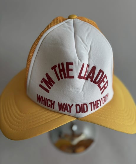 【USED】 I'M THE LEADER Cap / 260223-024