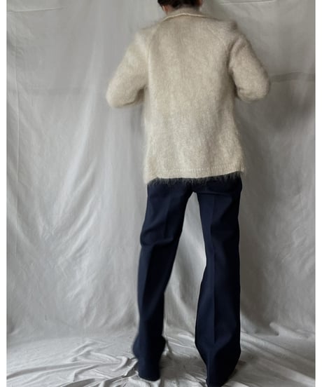【USED】 Acrylic Knit Cardigan/ 220120-051