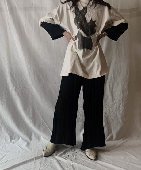 【USED】S/S T-shirt DOG② /210604-005