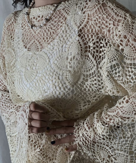 【RE;CIRCLE】RE Crocket L/S Top②/210526-063
