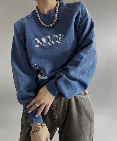 【Mashup Products】 Silk Screen Made in USA L/S JERSEYS Sweat top /  240217-021