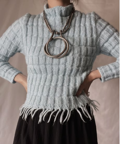 【USED】      Knit L/S Top/211202-036